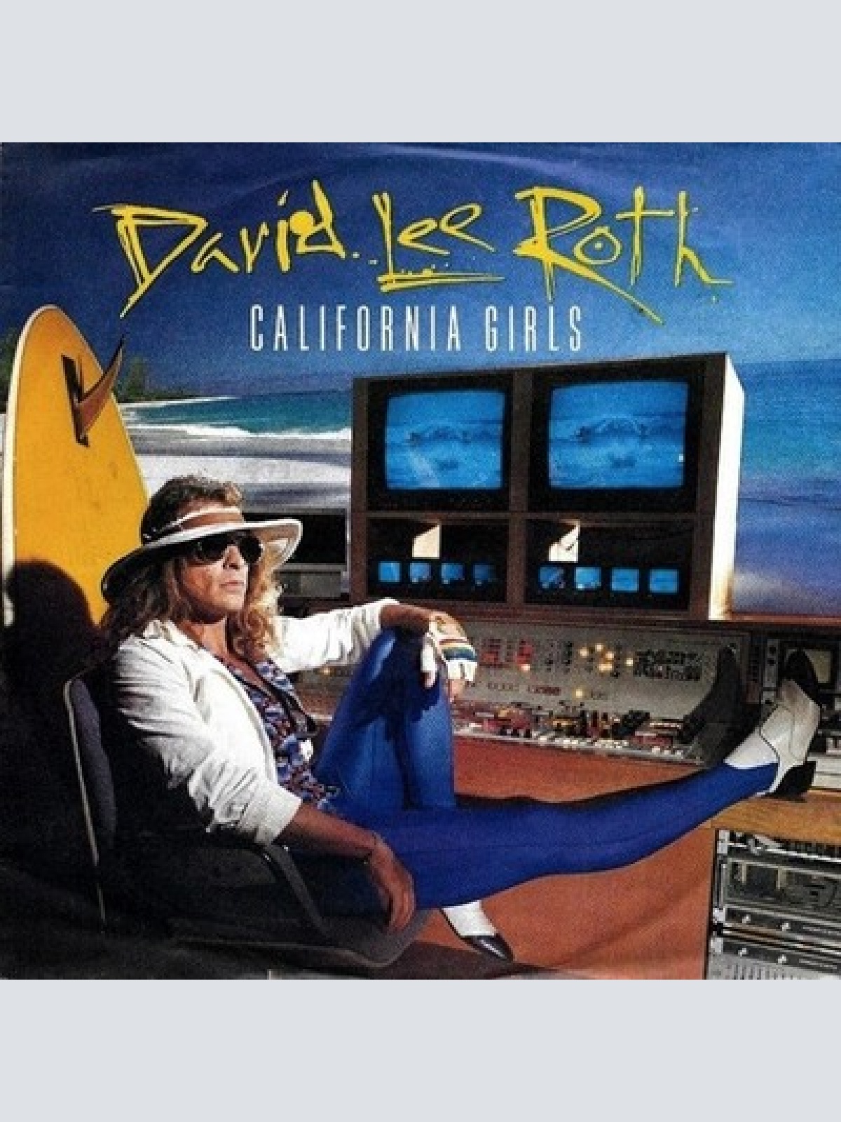 7", Single David Lee Roth - California Girls