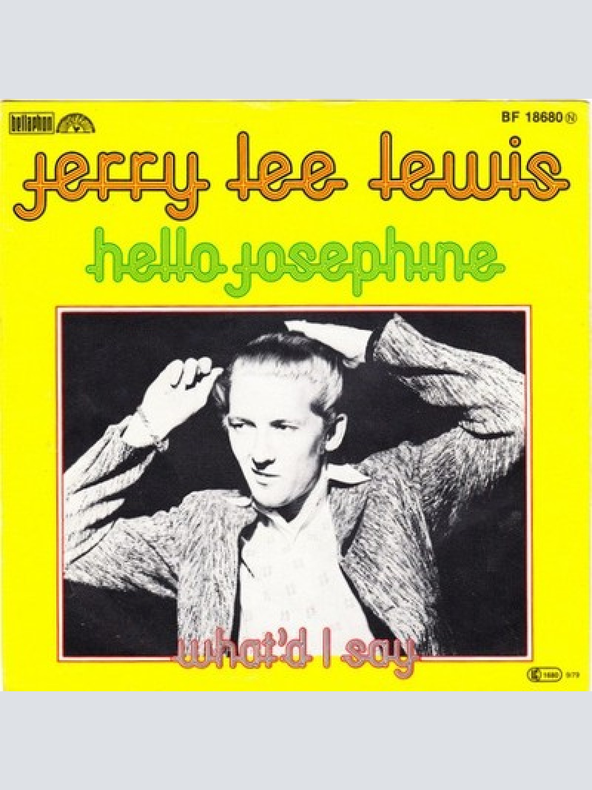 7", Single Jerry Lee Lewis - Hello Josephine
