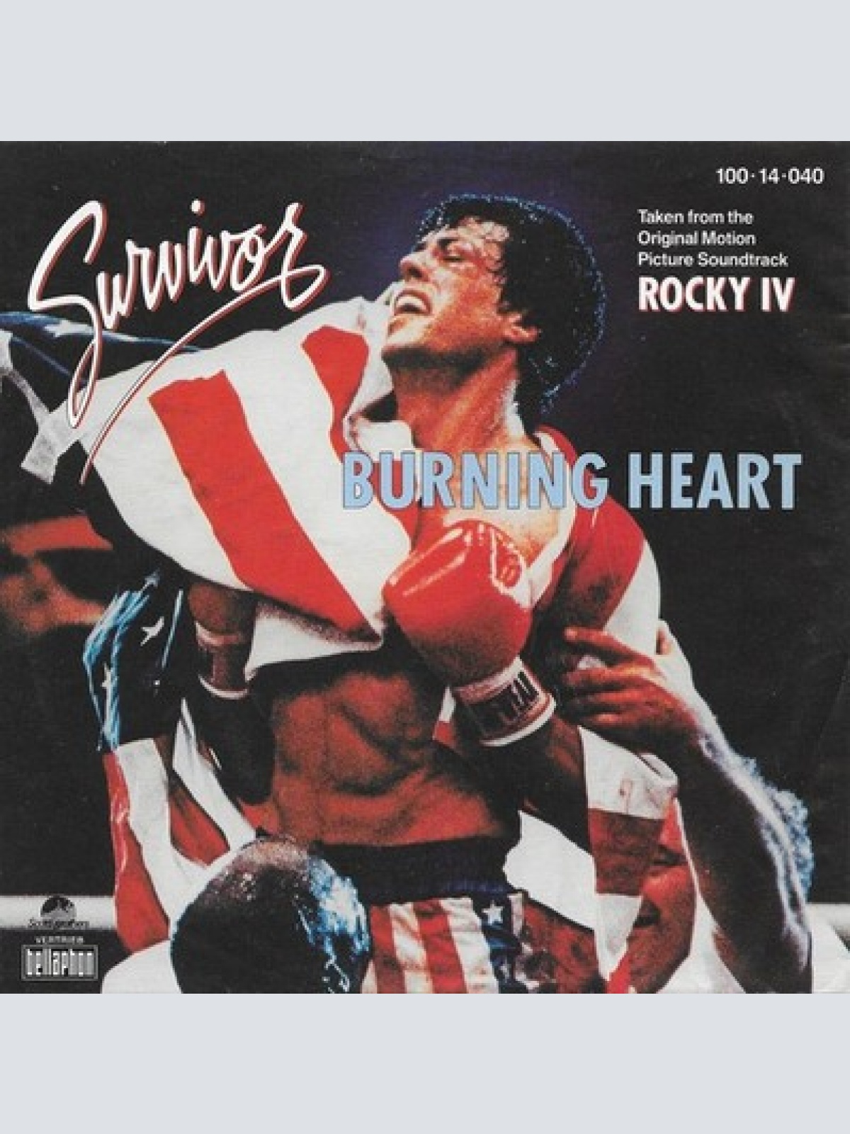 7", Single Survivor - Burning Heart