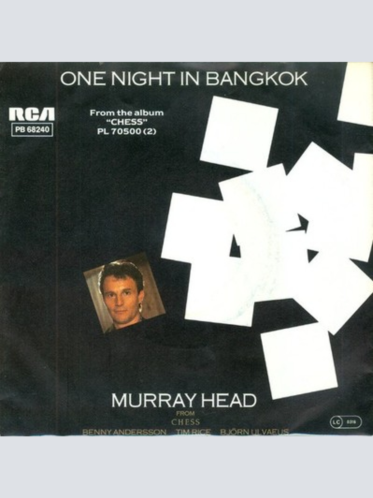 7", Single Murray Head - One Night In Bangkok