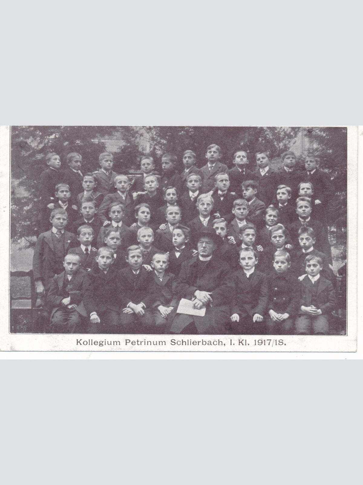AK aus Schlierbach Kollegium Petrinum 1917 Oberösterreich Ansichtskarte (16562)