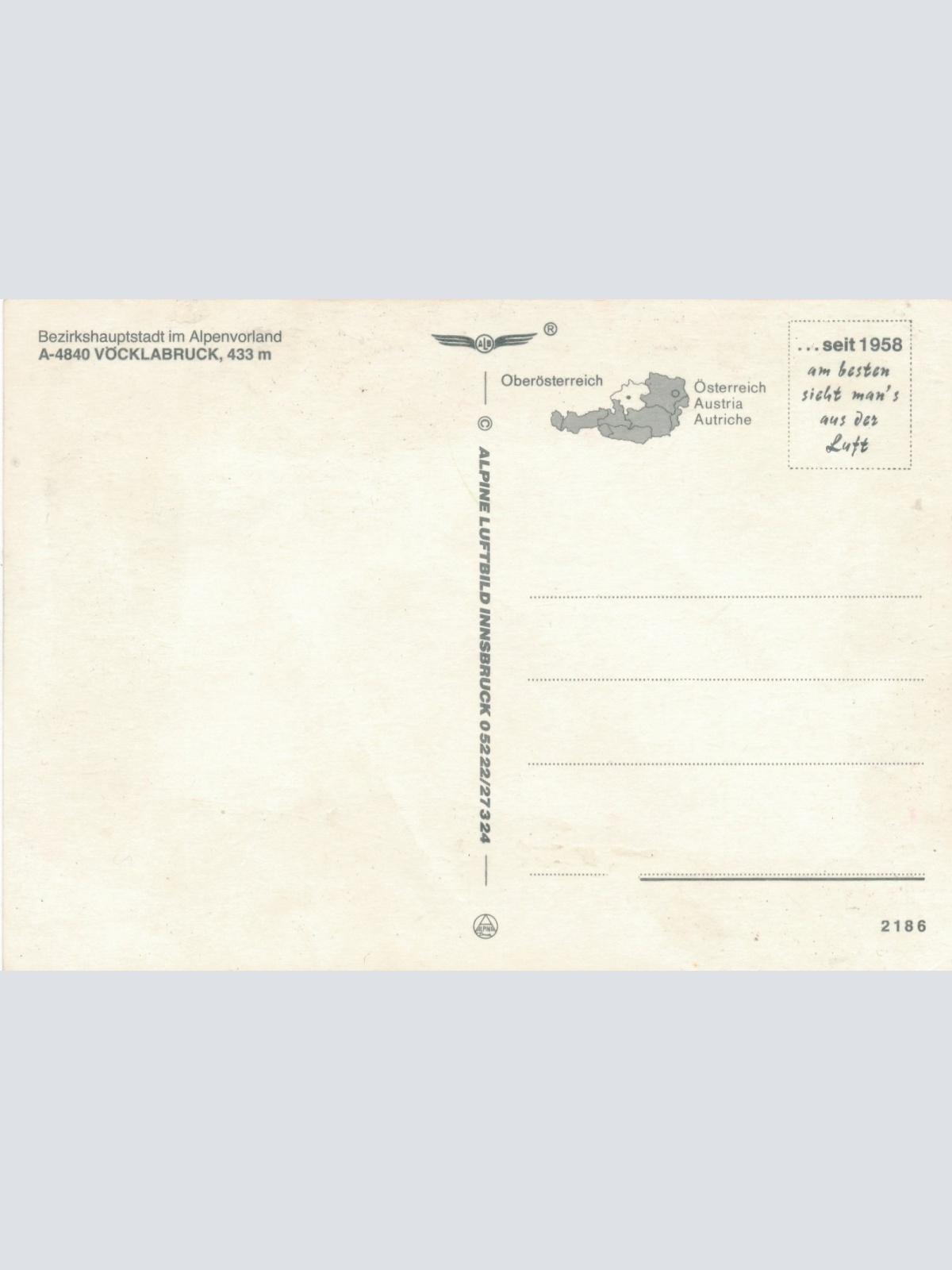 AK aus Vöcklabruck Oberösterreich Ansichtskarte (16721)