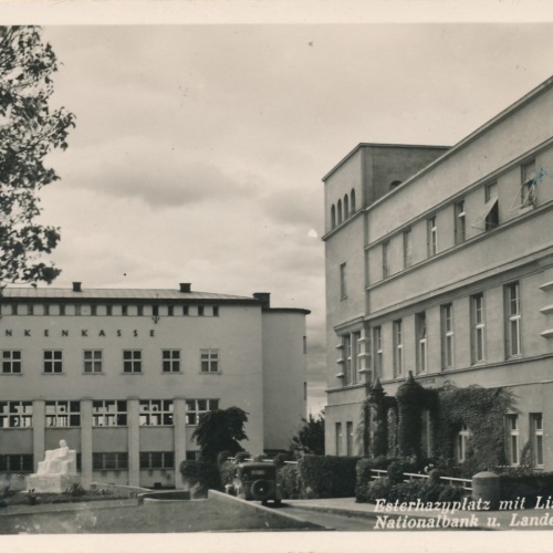 AK aus Eisenstadt Nationalbank Burgenland Ansichtskarte (16737)