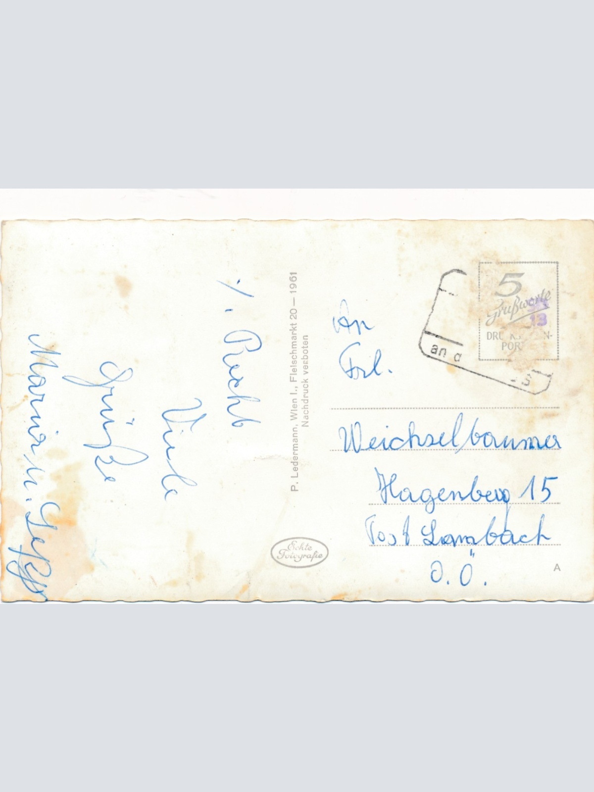 AK aus Waidhofen an der Ybbs Niederösterreich Ansichtskarte (16738)