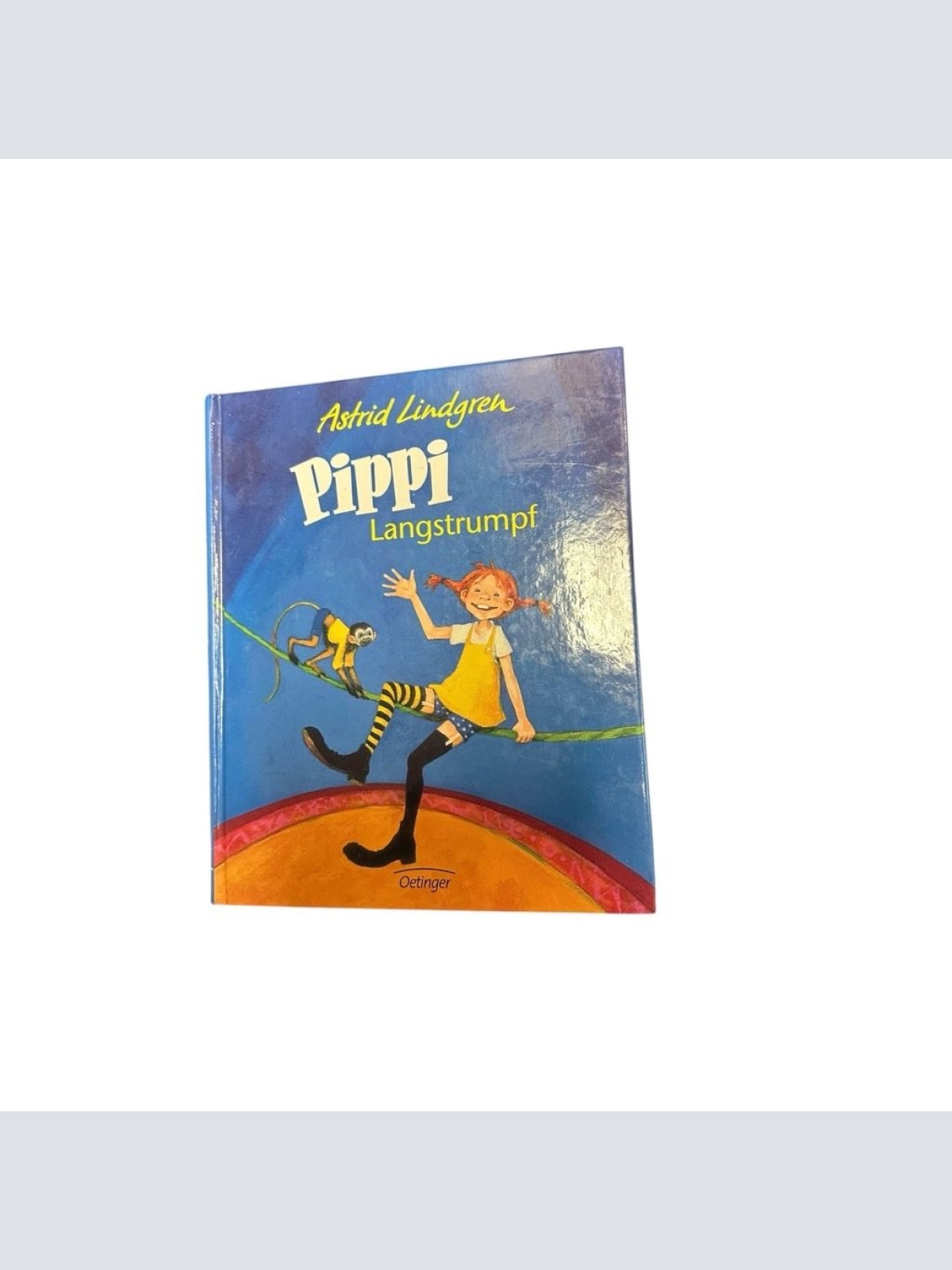 Pippi Langstrumpf 1: Astrid Lindgren Kinderbuch-Klassiker mit farbigen Bildern v