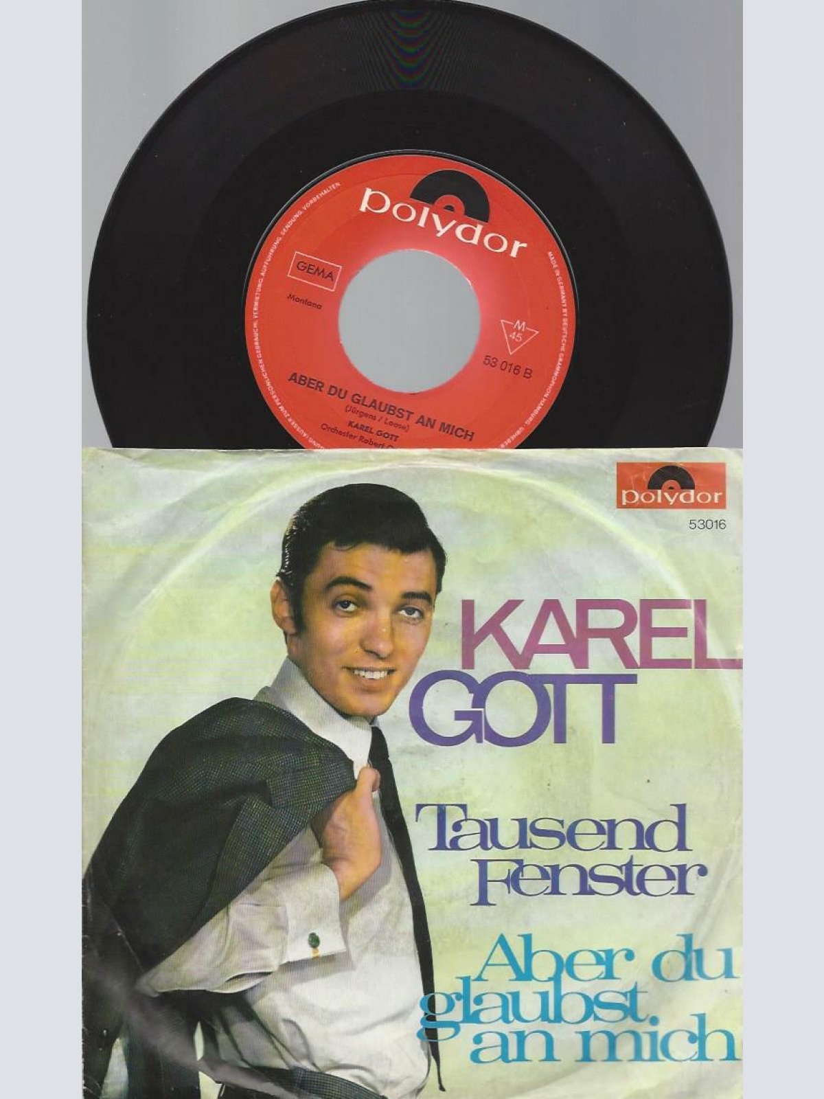 7"   Karel Gott  Tausend Fenster