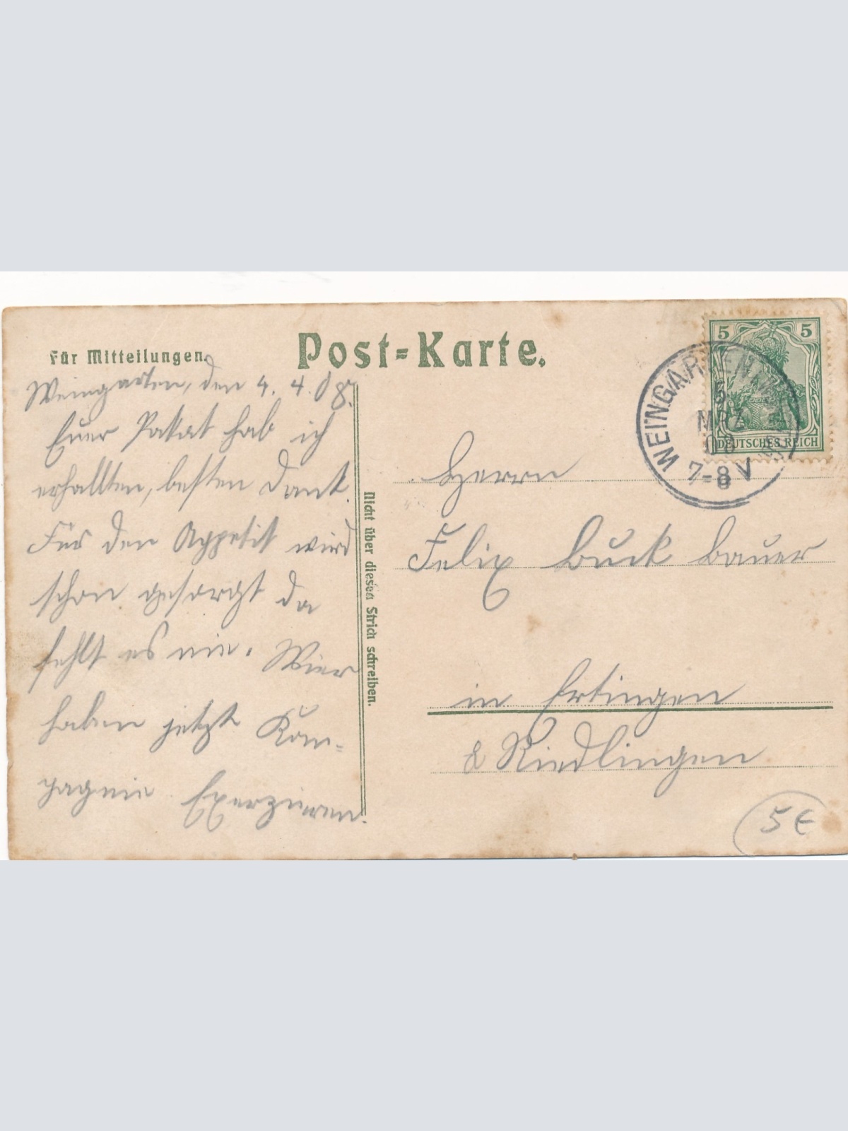 Litho- Karte Militaria Meldung von der Patrouille Ansichtskarte (16582)