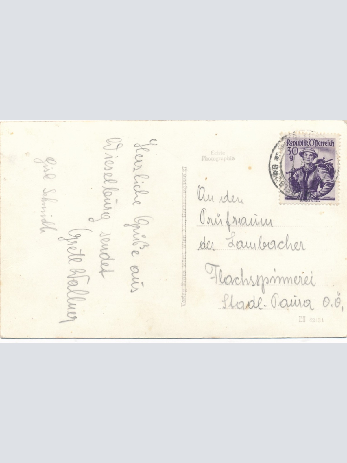 AK aus Wieselburg an der Erlauf Hauptlatz Ansichtskarte (16602)