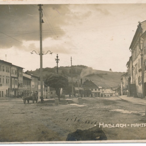 AK aus Haslach Marktplatz Ansichtskarte (16590)