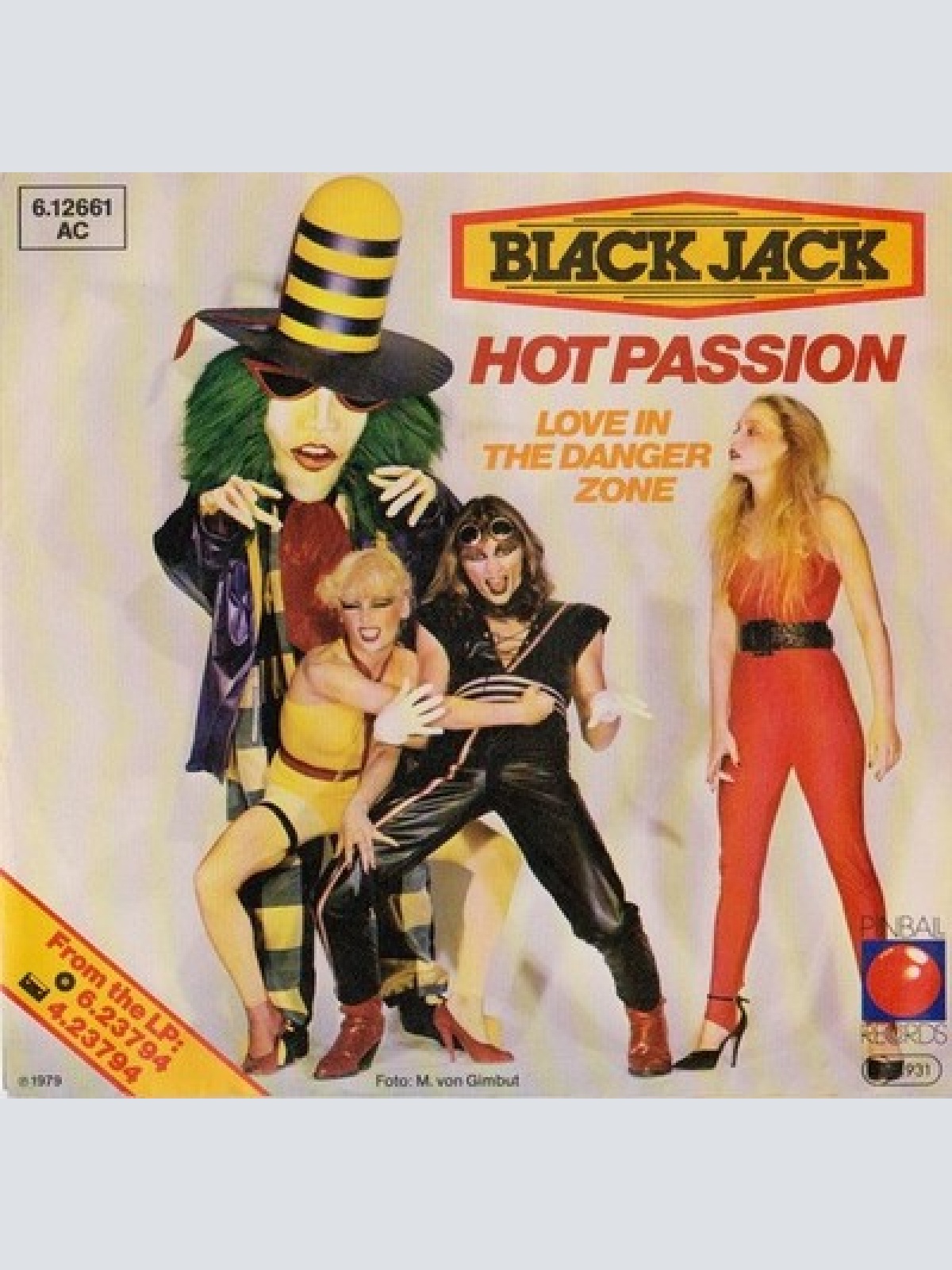 7", Single Black Jack (3) - Hot Passion