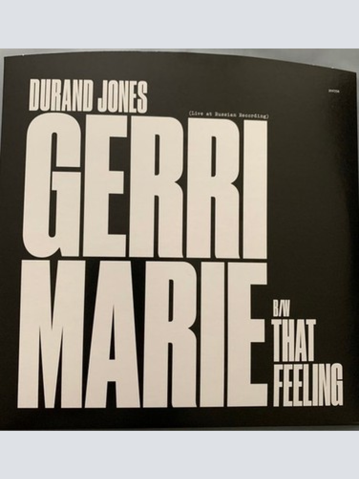 7", Single, Ltd Durand Jones - Gerri Marie