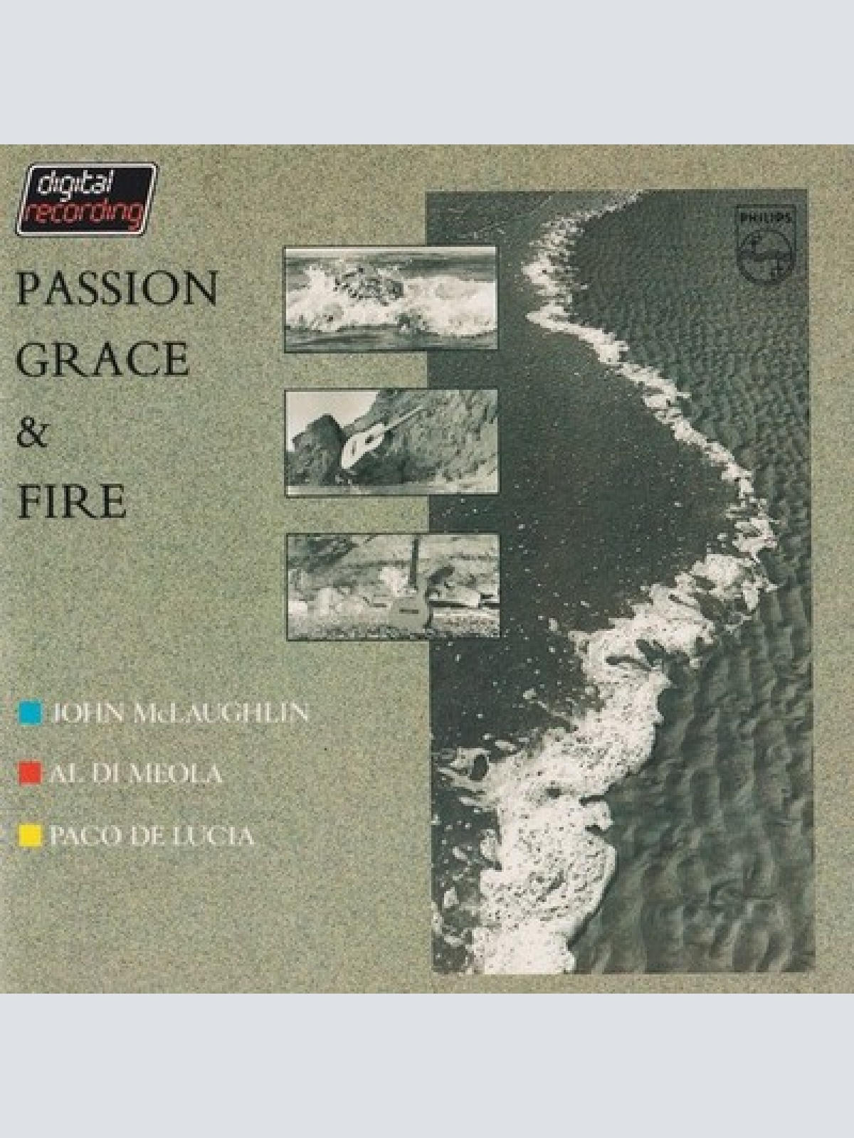 CD, Album John McLaughlin, Al Di Meola, Paco De Lucia* - Passion Grace & Fire