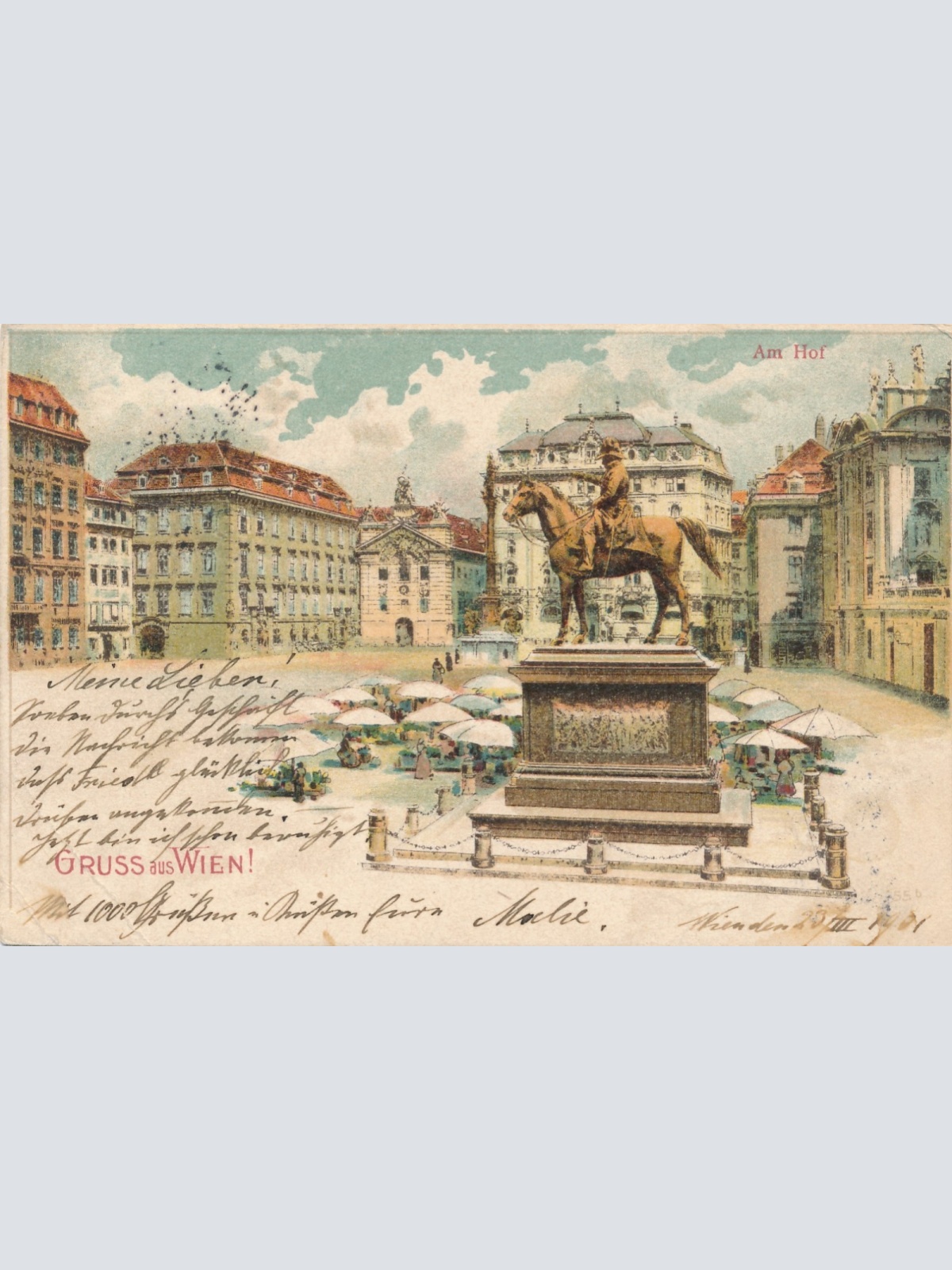 AK aus Wien am Hof Ansichtskarte (16769)