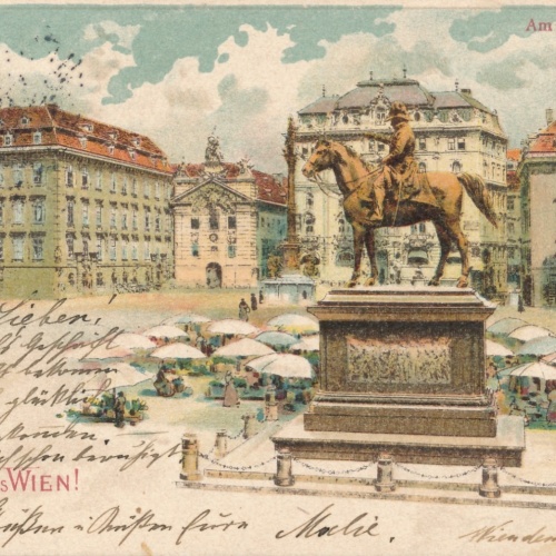 AK aus Wien am Hof Ansichtskarte (16769)