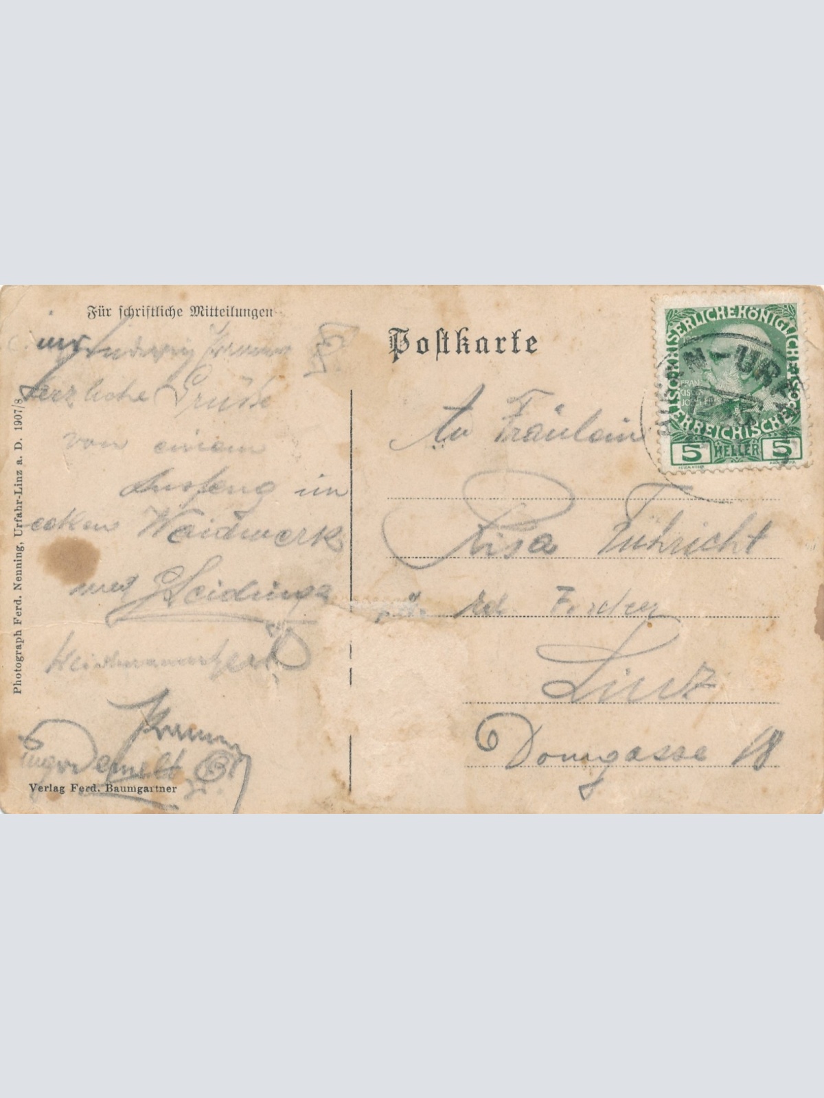 AK aus Eschelberg Oberösterreich Ansichtskarte (16785)