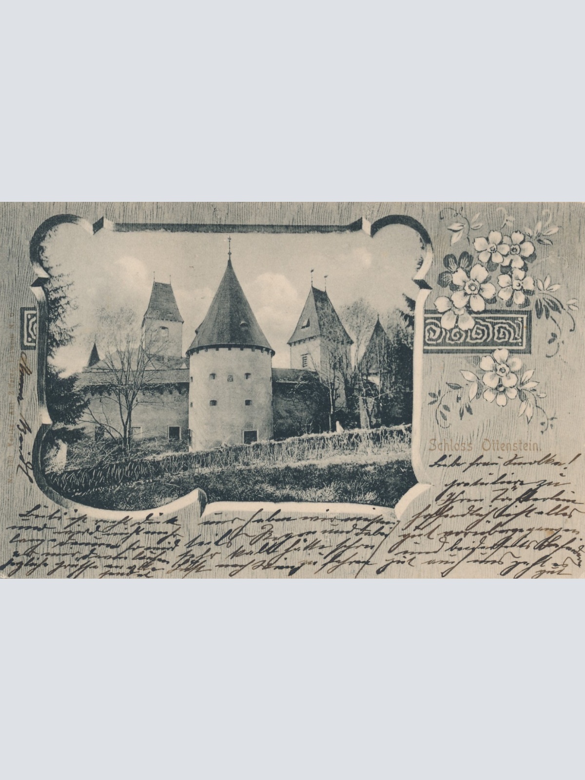 AK aus Ottenstein Schloss Niederösterreich Ansichtskarte (16827)
