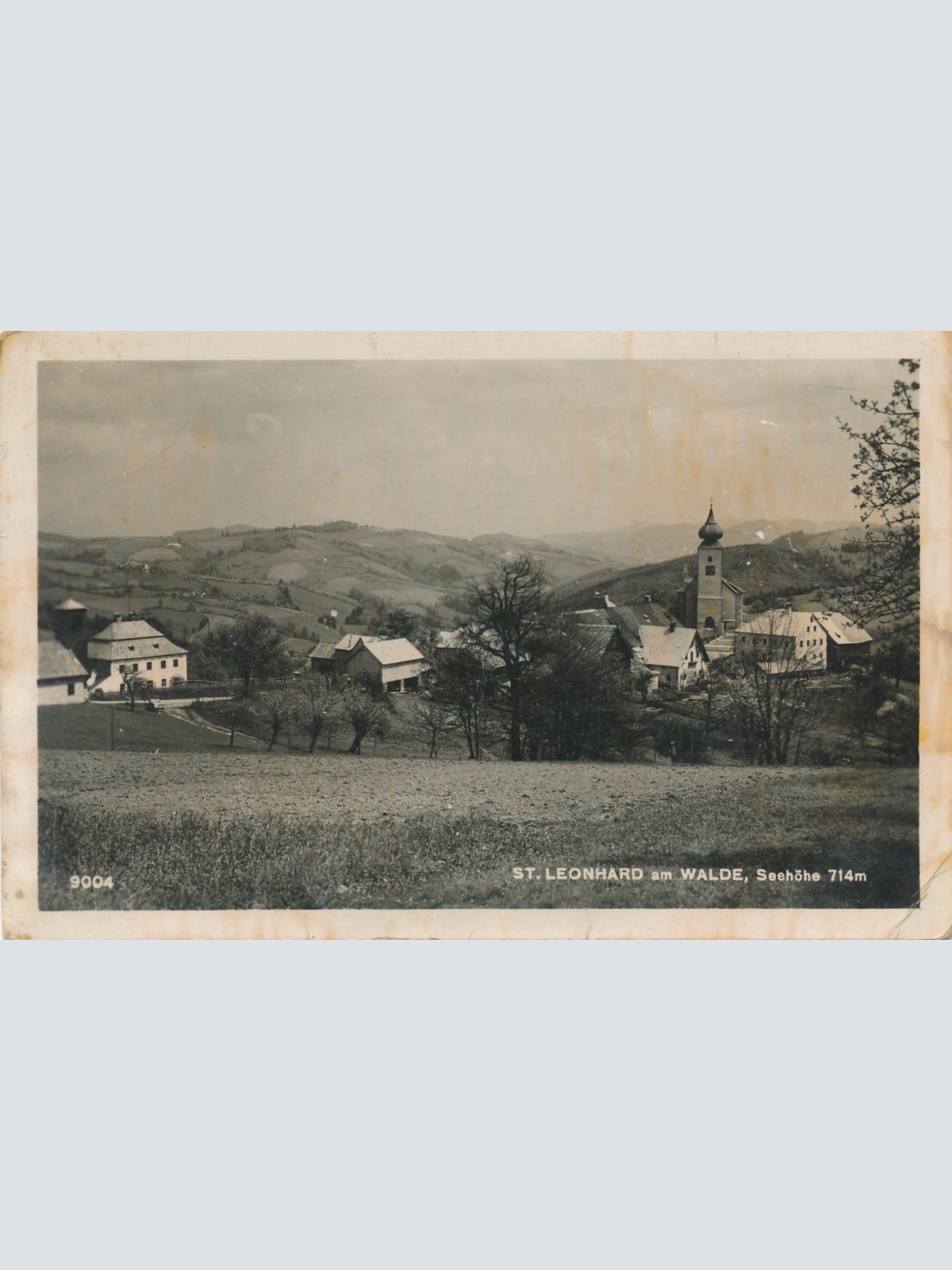 AK aus St. Leonhard am Walde Niederösterreich Ansichtskarte (16817)