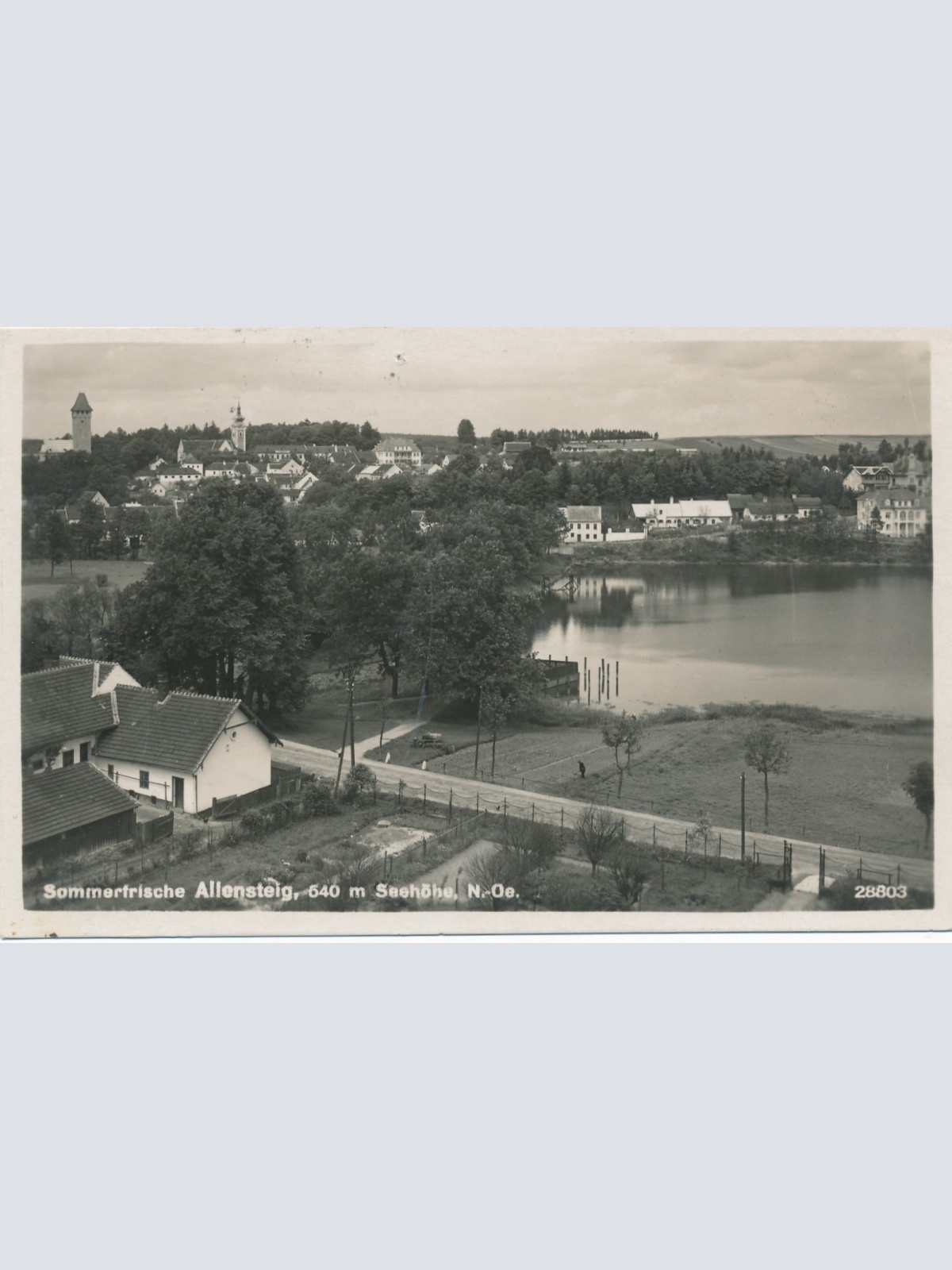 AK aus Allensteig Niederösterreich Ansichtskarte (16810)