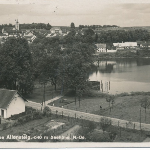 AK aus Allensteig Niederösterreich Ansichtskarte (16810)