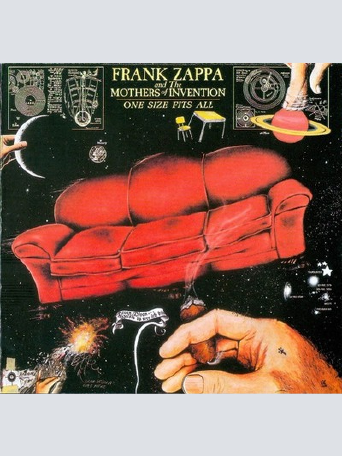 CD, Album, RE, RM, Dis Frank Zappa And The Mothers Of Invention* - One Size F...
