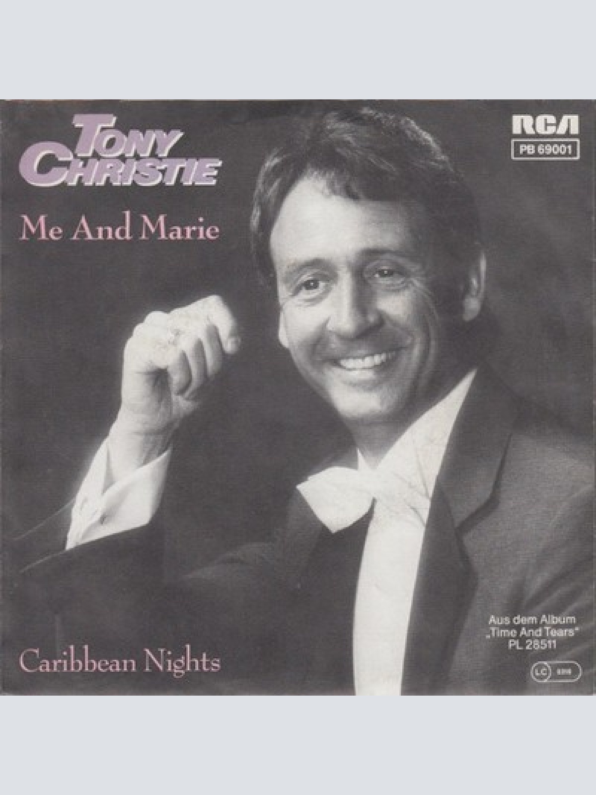 7", Single Tony Christie - Me And Marie