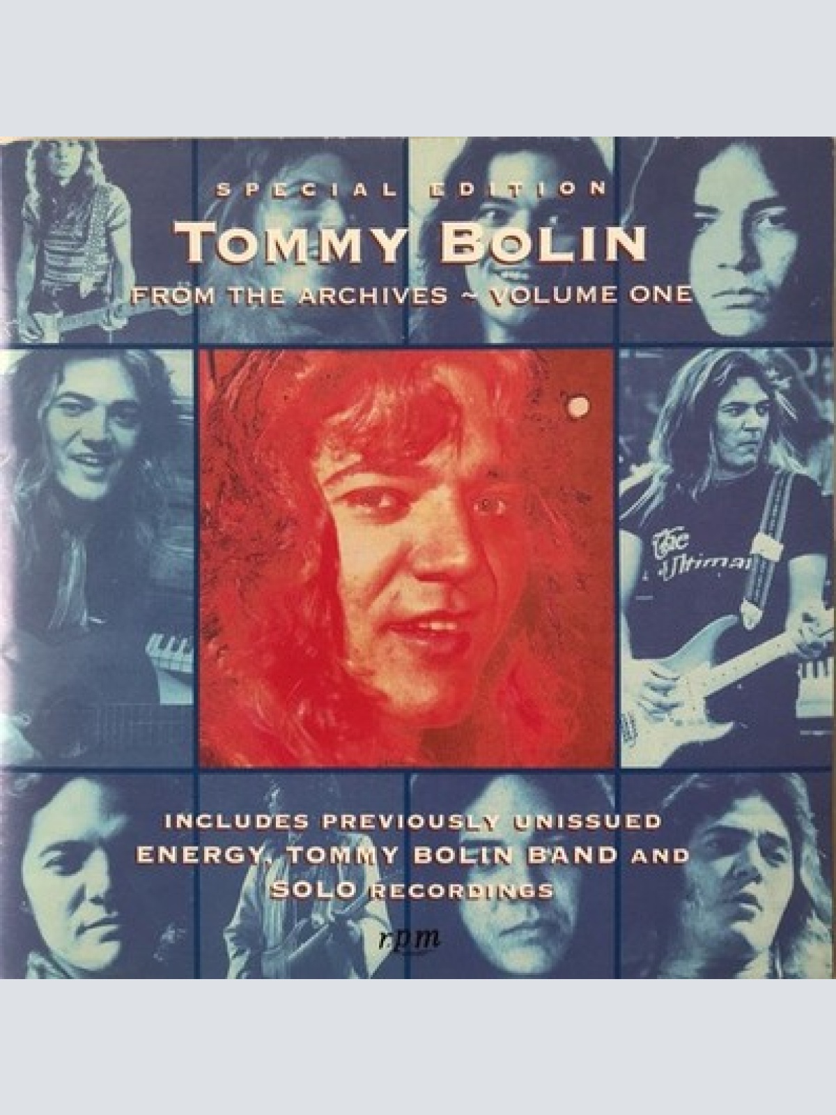 CD, RM, S/Edition Tommy Bolin - From The Archives - Volume One