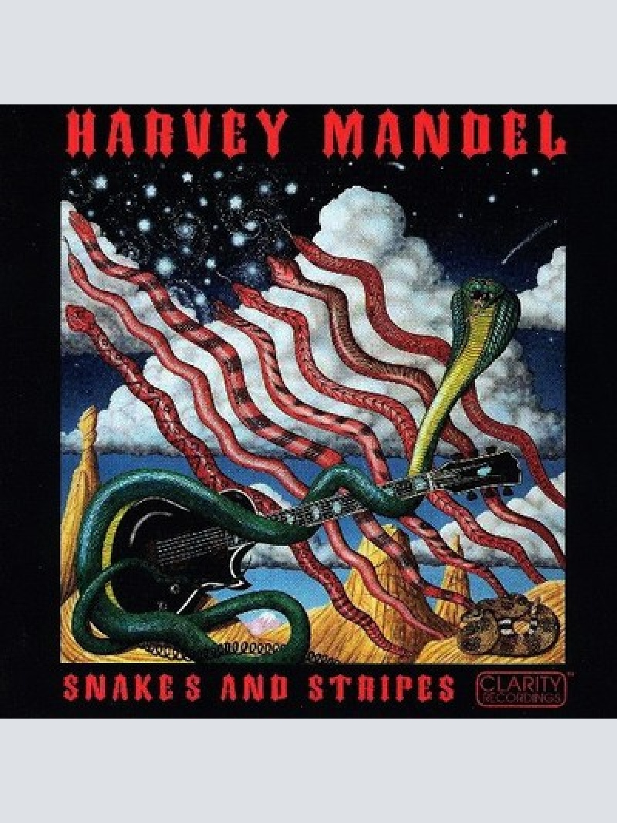 CD, Album Harvey Mandel - Snakes And Stripes