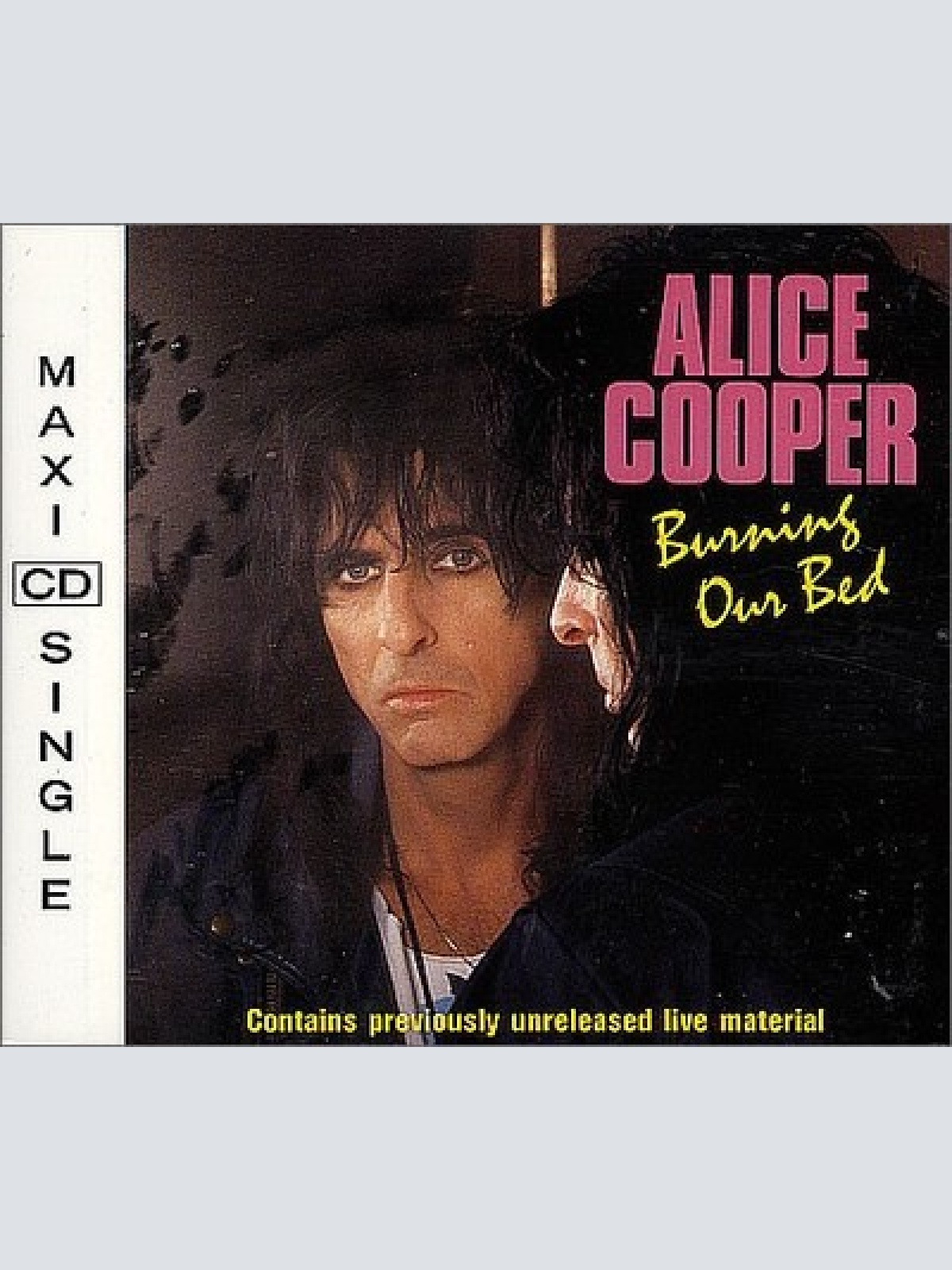 CD, Maxi Alice Cooper (2) - Burning Our Bed
