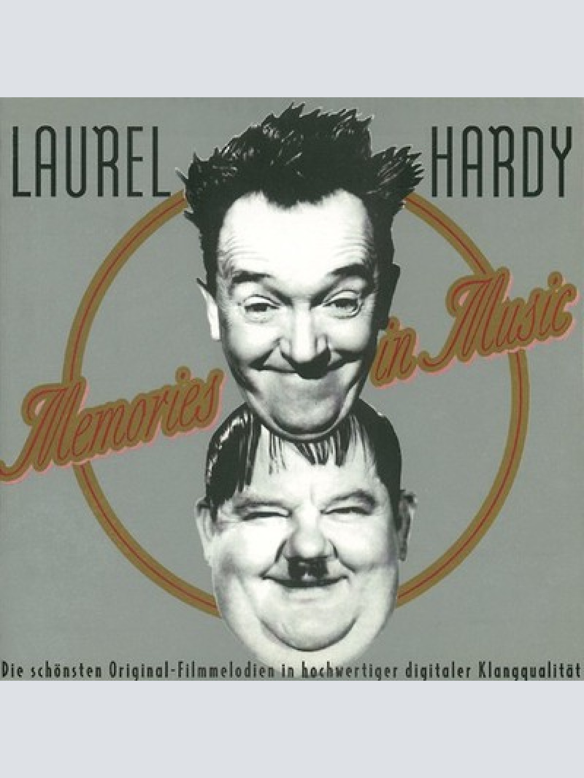 CD, Comp, RM Laurel & Hardy - Memories In Music (Die Schönsten Original-Filmm...