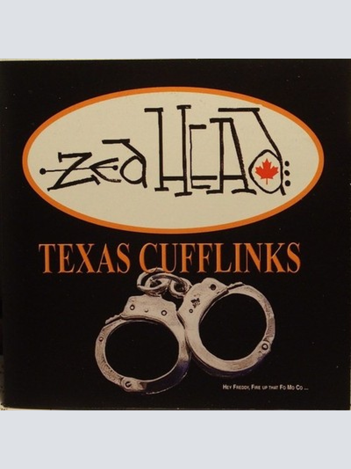 CD, Album Zed Head - Texas Cufflinks