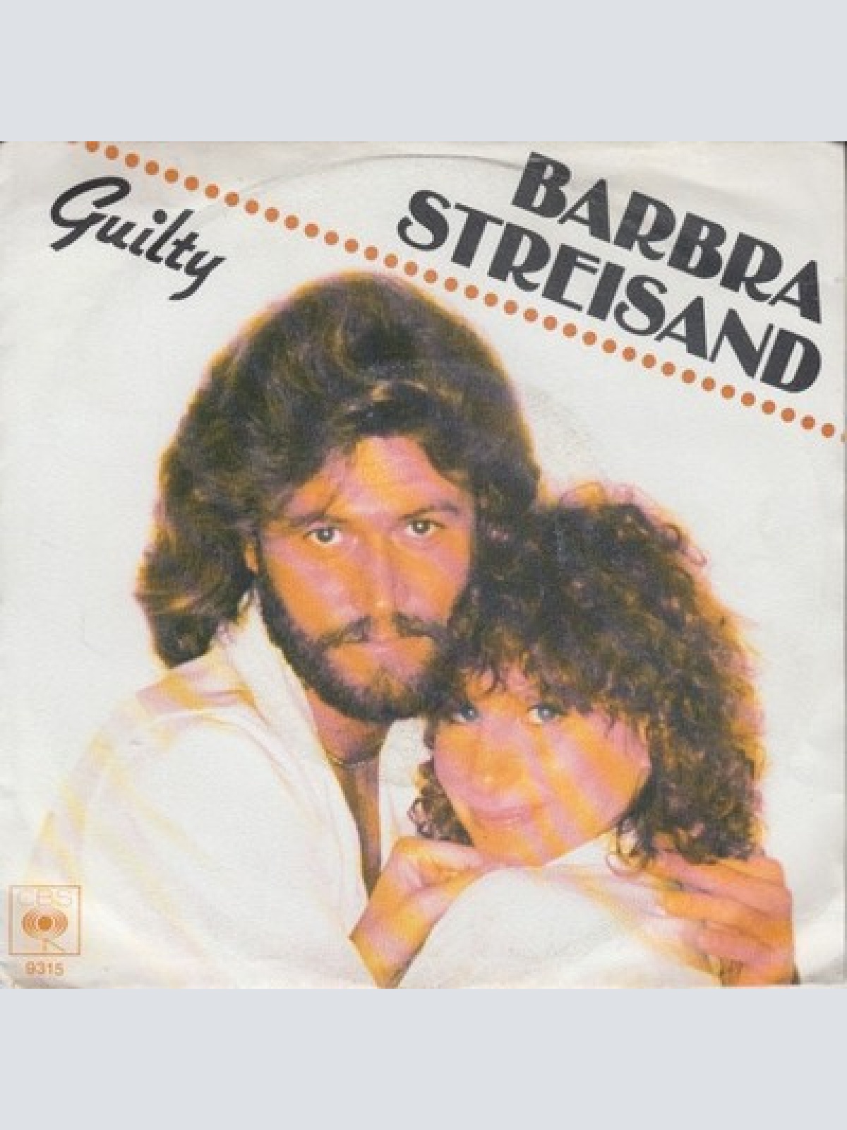 7", Single Barbra Streisand - Guilty