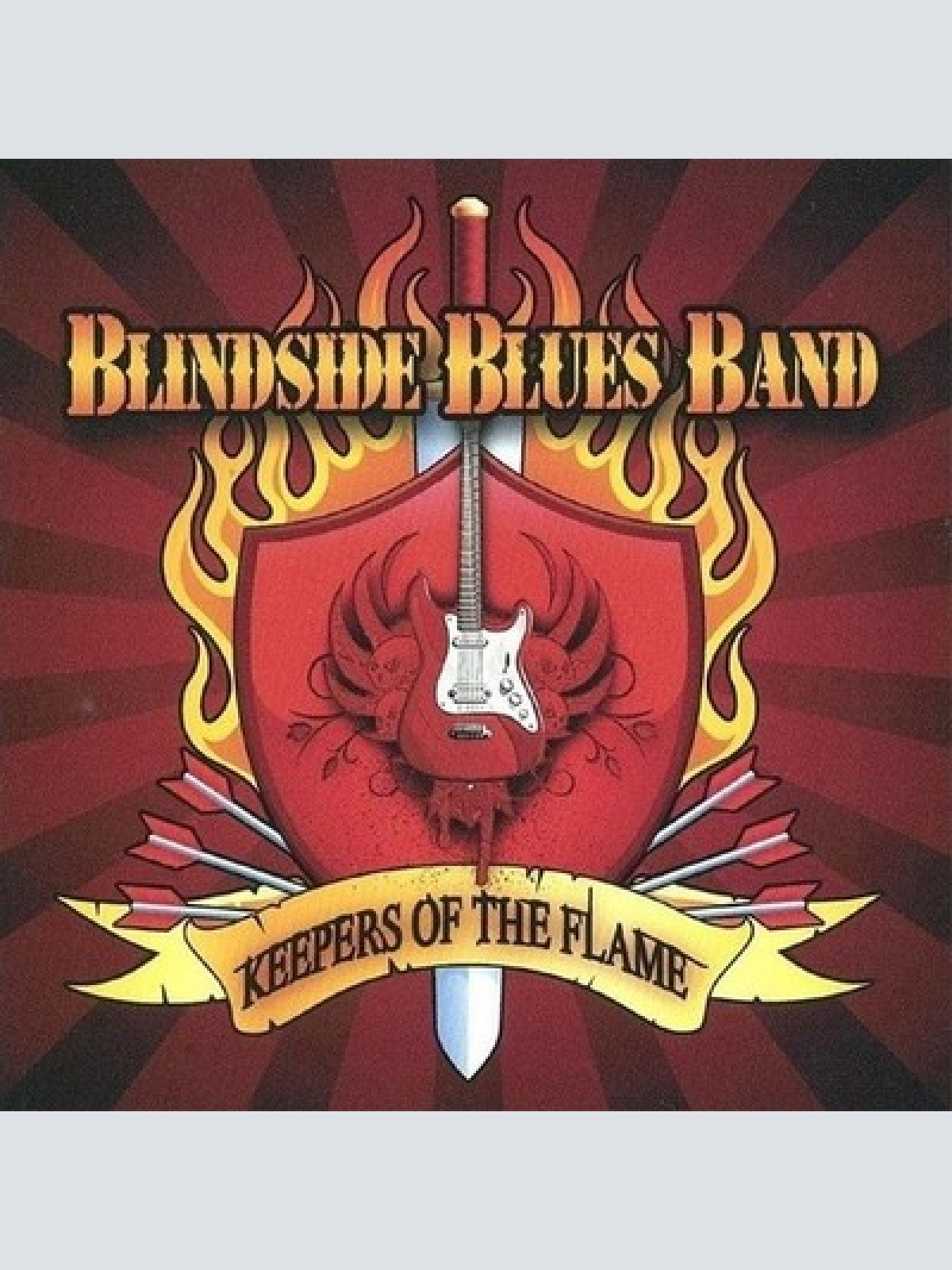CD, Album Blindside Blues Band - Keepers Of The Flame