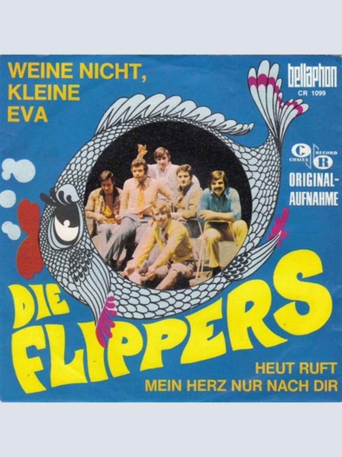 7", Single Die Flippers - Weine Nicht, Kleine Eva