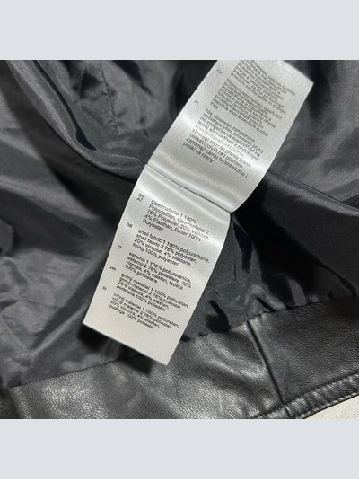 Laura Torelli Young Fashion Leder Look Jacke Schwarz Damen Größe M Maße auf Foto