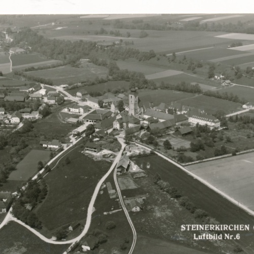 AK aus Steinerkirchen Fliegeraufnahme Nr. 6 Oberösterreich (16704)