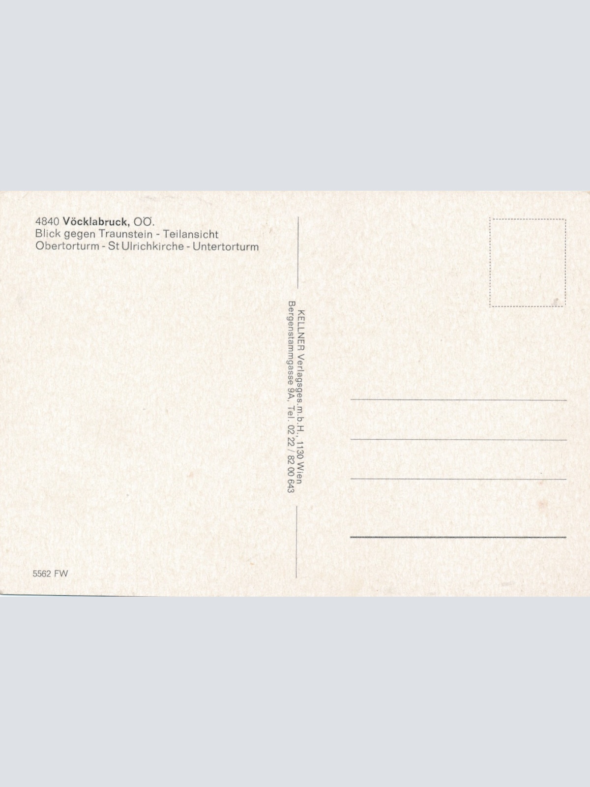 AK aus Vöcklabruck Oberösterreich Ansichtskarte (16856)