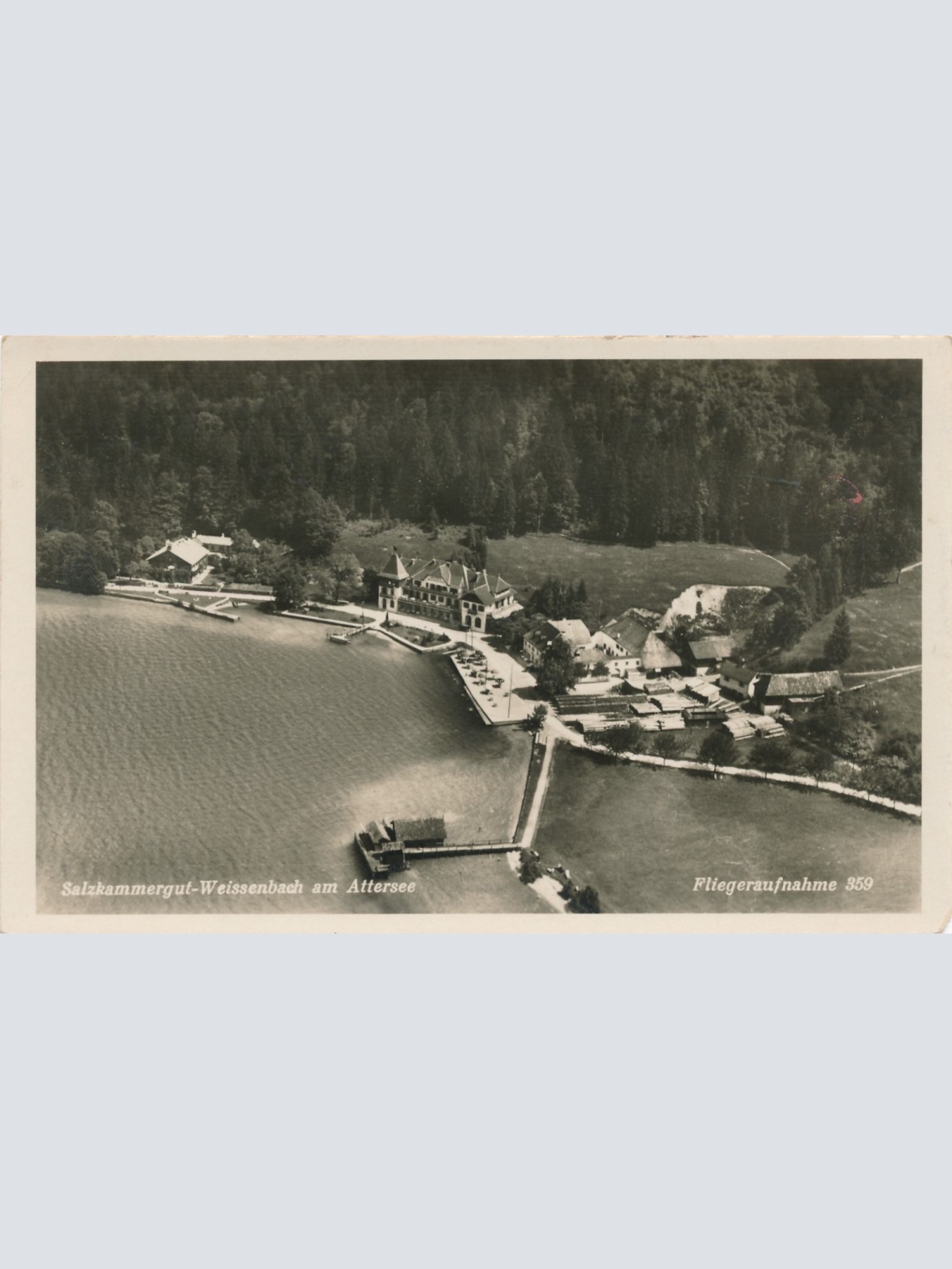 AK aus Weissenbach am Attersee Oberösterreich Ansichtskarte (16869)