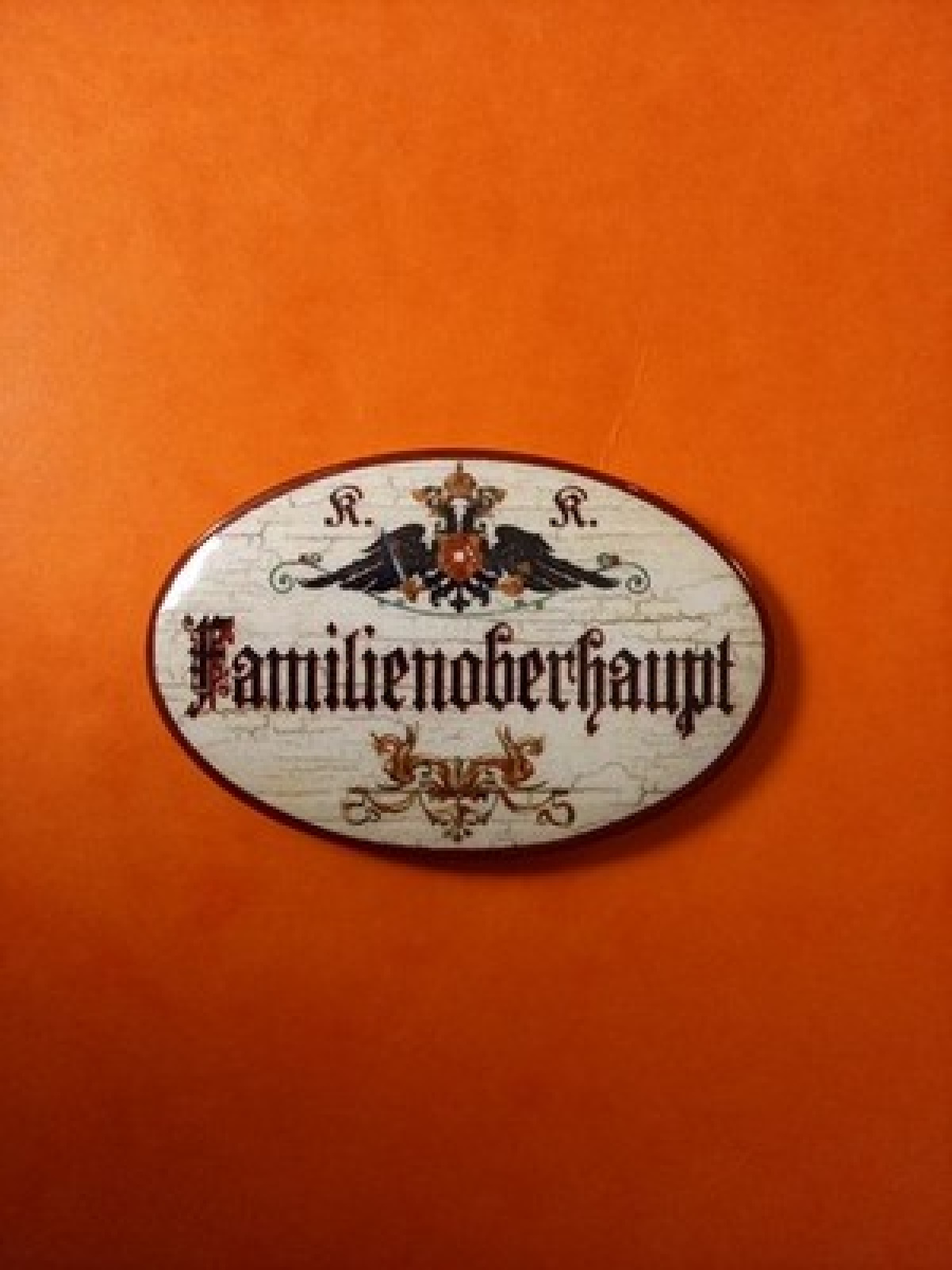 Nostalgie KuK Flaschenöffner Magnet Familienoberhaupt