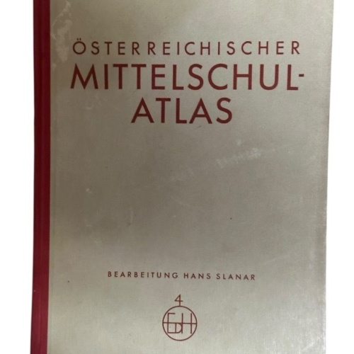 Österreichischer Mittelschulatlas : (Kozenn-Atlas) Hans Slanar Slanar, Hans: