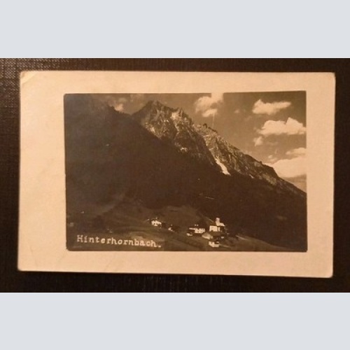 Hinterhornbach Tirol Reutte Gr K