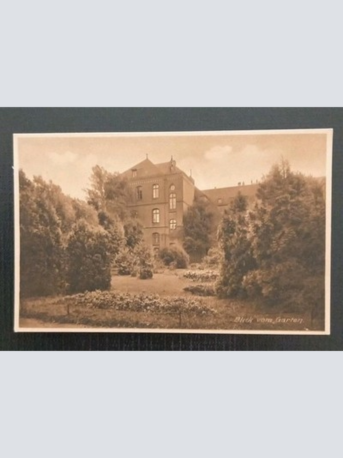 Pension Ursulinen Carlowitz Breslau Wrocław Blick Vom Garten Nieder Schlesien K