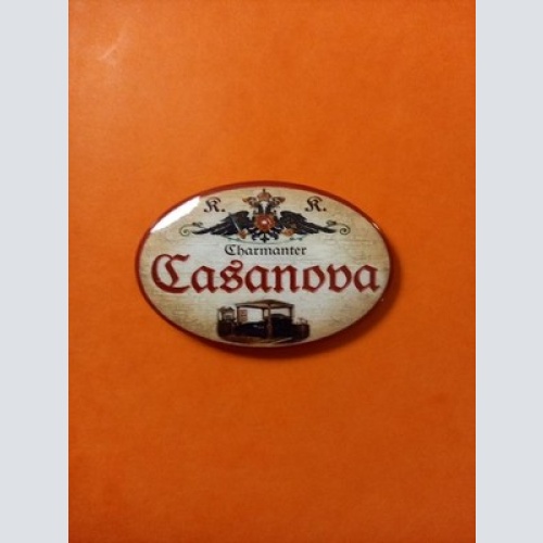 Nostalgie KuK Flaschenöffner Magnet Charmanter Casanova