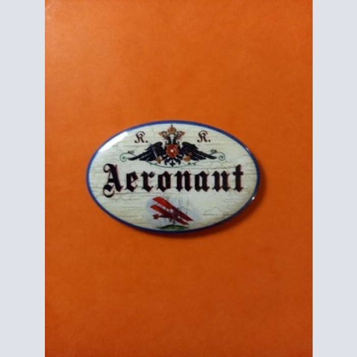 Nostalgie KuK Flaschenöffner Magnet Aeronaut