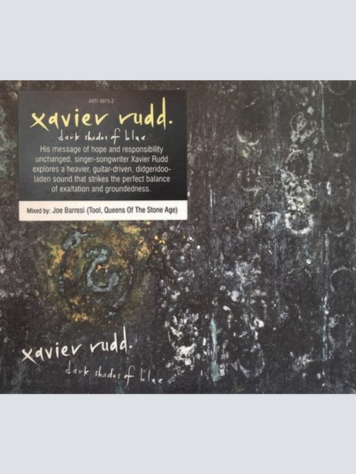 CD, Album Xavier Rudd - Dark Shades Of Blue