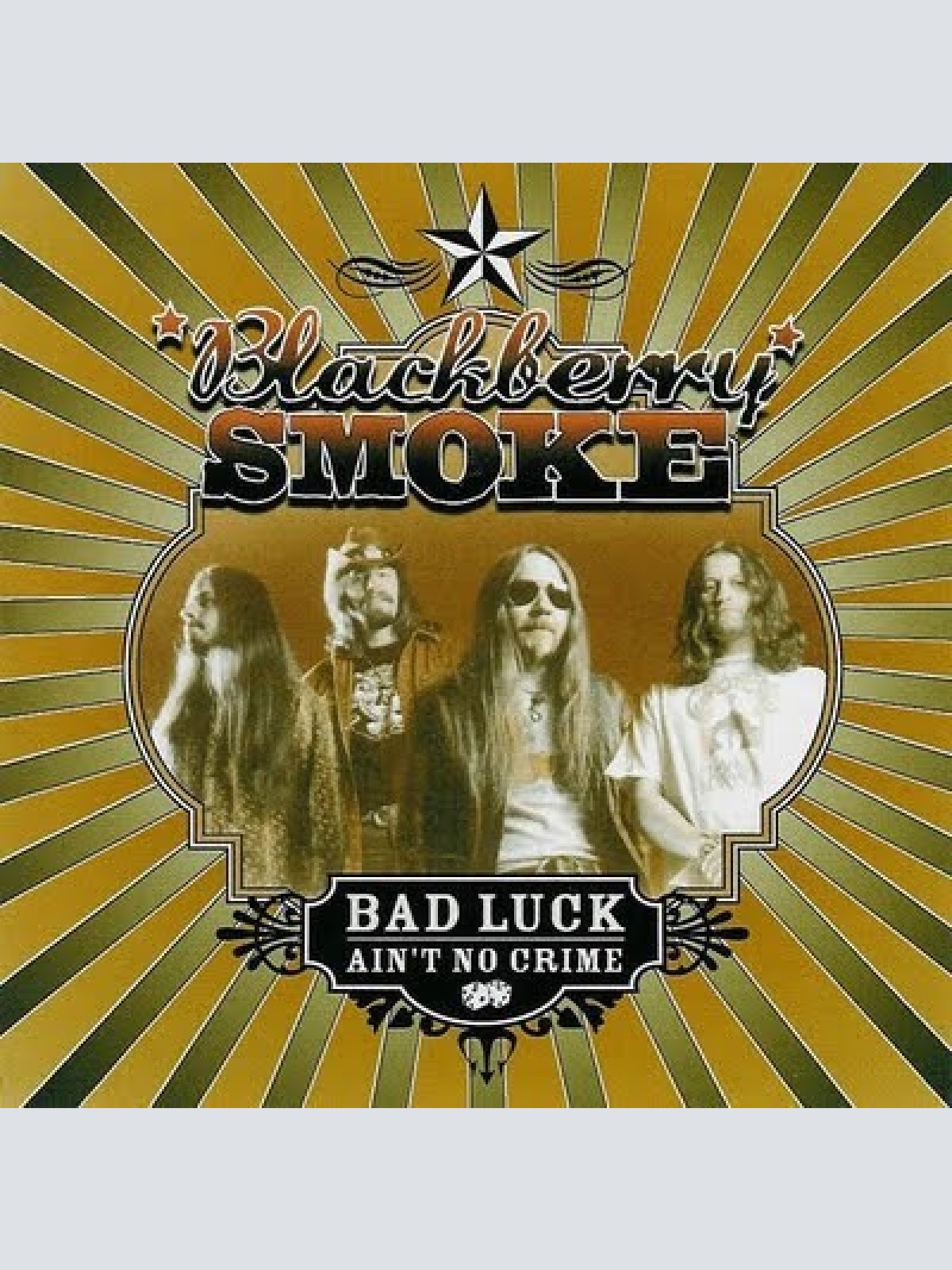 CD, Album, RE Blackberry Smoke - Bad Luck Ain't No Crime