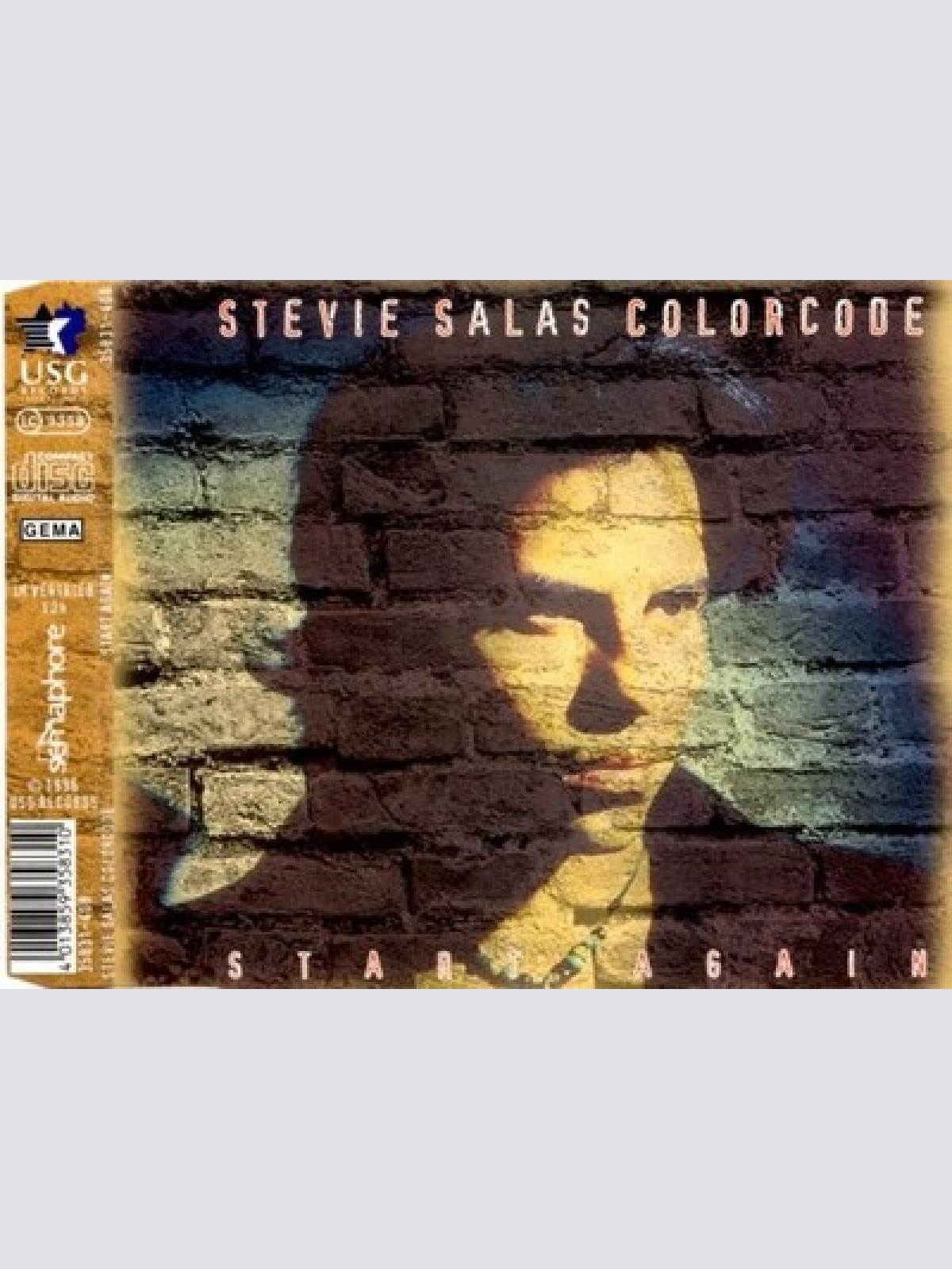 CD, Single Stevie Salas Colorcode - Start Again