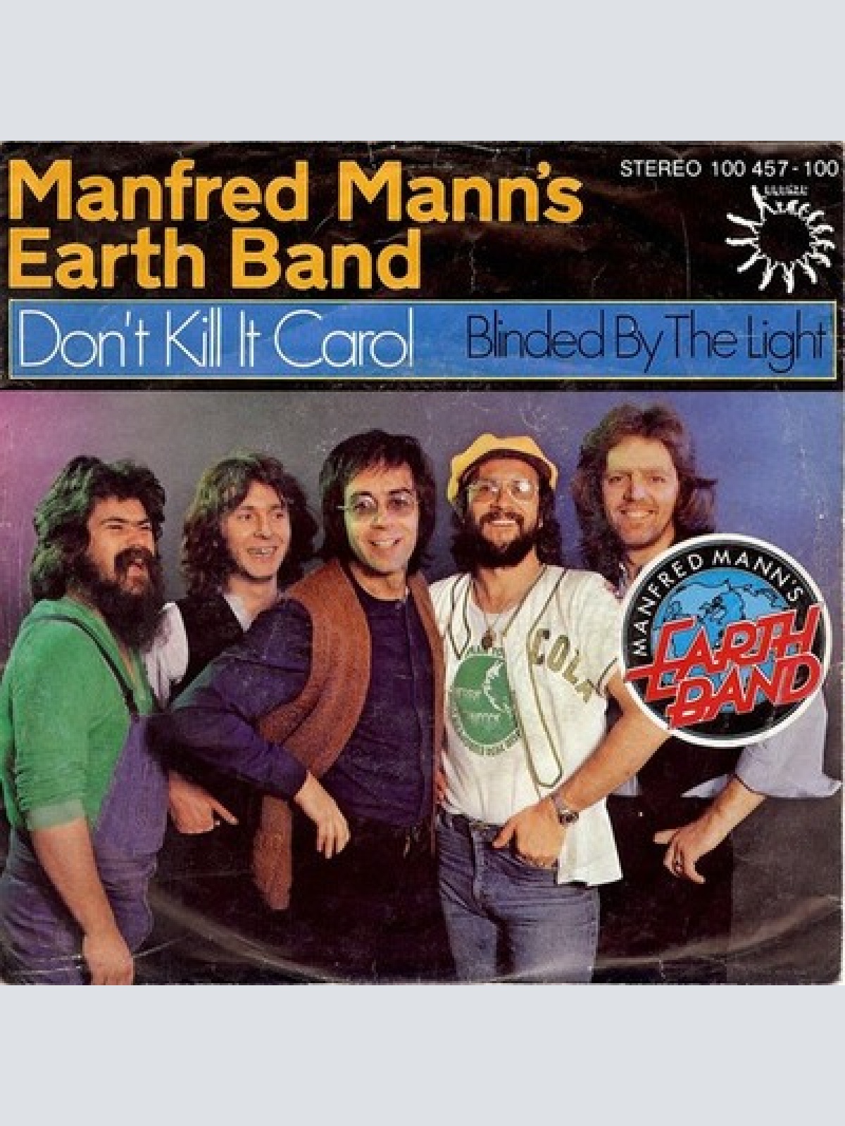 7", Single, M/Print Manfred Mann's Earth Band - Don't Kill It Carol