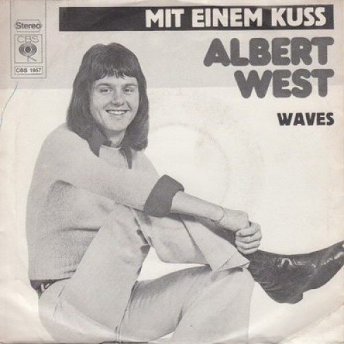 7", Single Albert West - Mit Einem Kuss