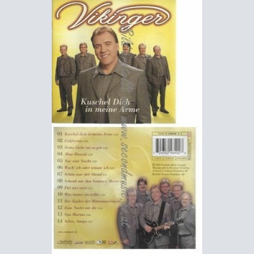 CD--VIKINGER    KUSCHEL DICH IN MEINE ARME