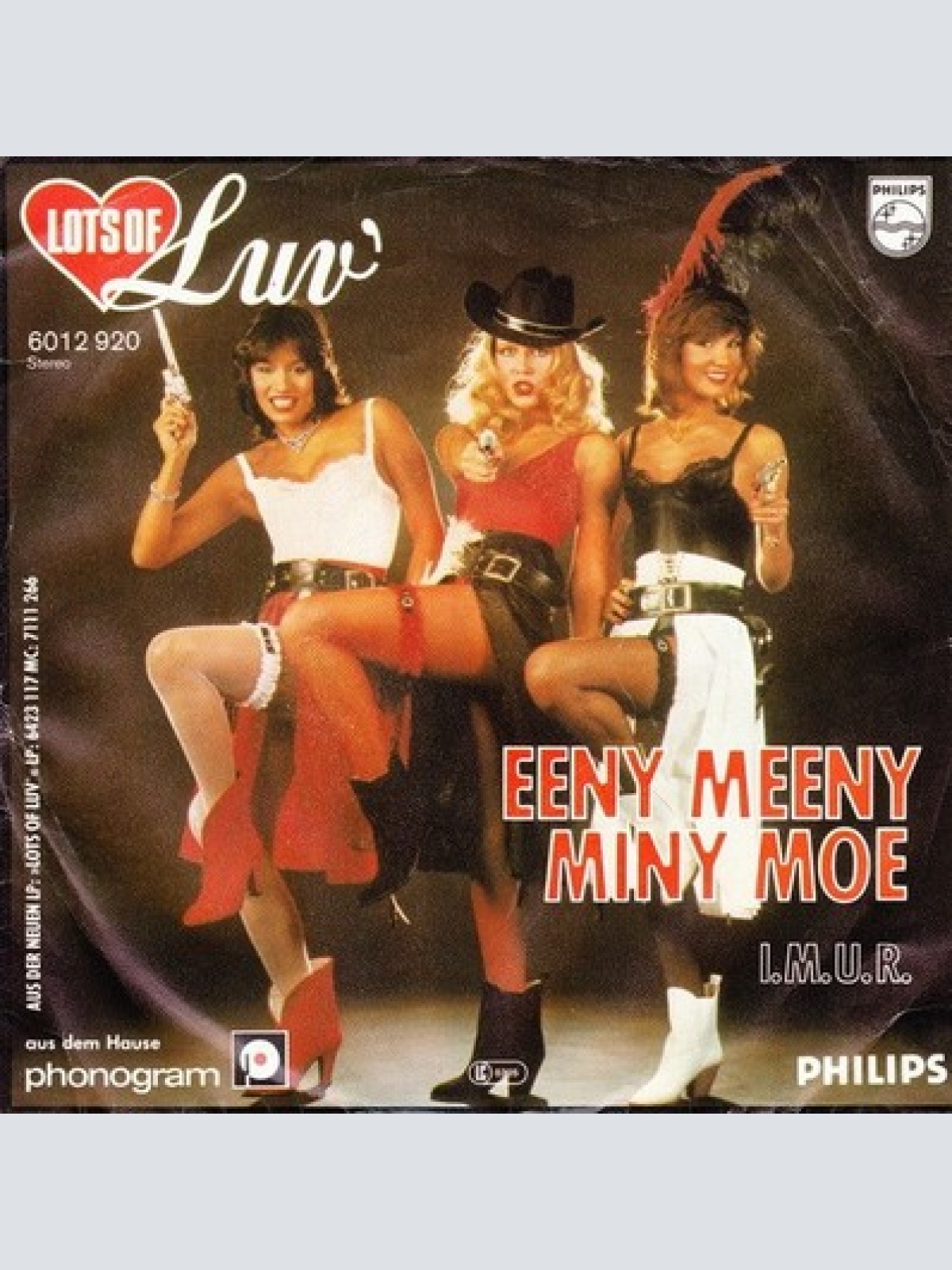 7", Single Luv' - Eeny Meeny Miny Moe